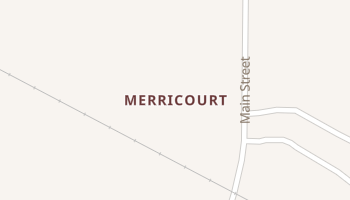Merricourt, North Dakota map