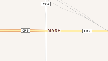 Nash, North Dakota map