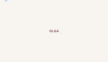 Olga, North Dakota map