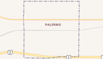 Palermo, North Dakota map