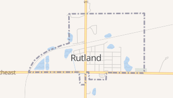 Rutland, North Dakota map