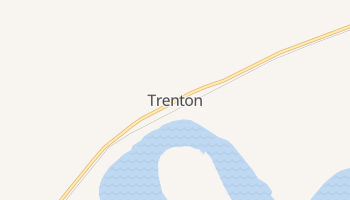 Trenton, North Dakota map