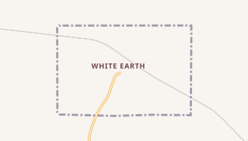 White Earth, North Dakota map