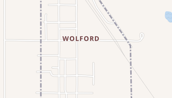 Wolford, North Dakota map