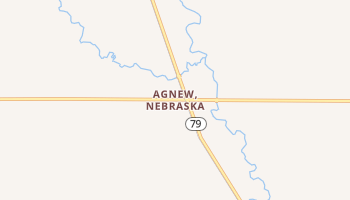 Agnew, Nebraska map