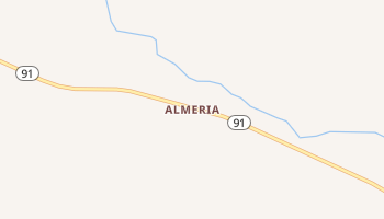 Almeria, Nebraska map