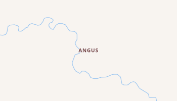 Angus, Nebraska map