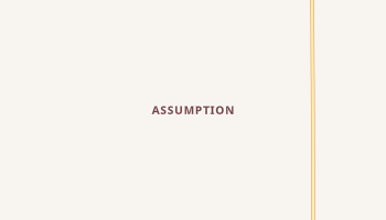 Assumption, Nebraska map