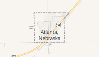 Atlanta, Nebraska map