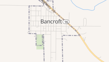 Bancroft, Nebraska map