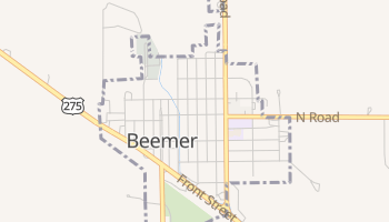 Beemer, Nebraska map