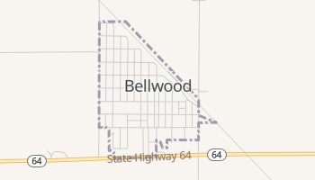 Bellwood, Nebraska map