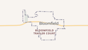 Bloomfield, Nebraska map