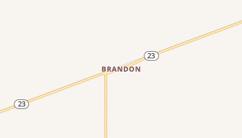 Brandon, Nebraska map