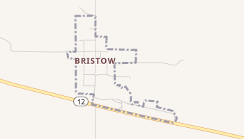 Bristow, Nebraska map