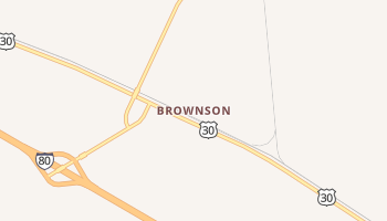 Brownson, Nebraska map