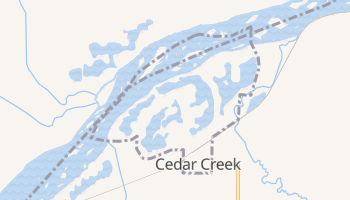 Cedar Creek, Nebraska map