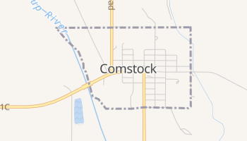 Comstock, Nebraska map