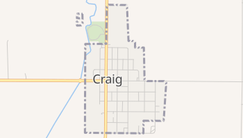 Craig, Nebraska map