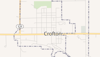 Crofton, Nebraska map