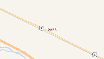 Darr, Nebraska map