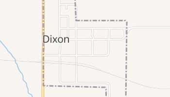 Dixon, Nebraska map