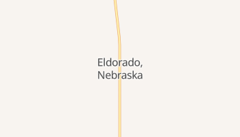 Eldorado, Nebraska map
