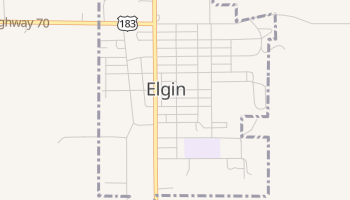 Elgin, Nebraska map