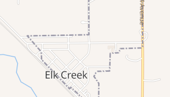 Elk Creek, Nebraska map