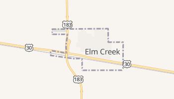 Elm Creek, Nebraska map