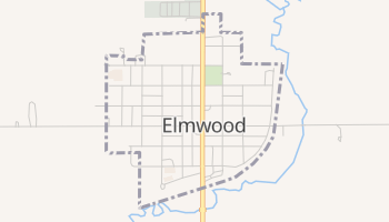 Elmwood, Nebraska map
