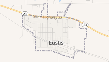 Eustis, Nebraska map