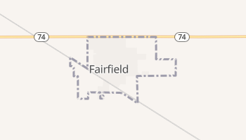 Fairfield, Nebraska map