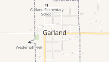 Garland, Nebraska map