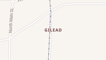 Gilead, Nebraska map