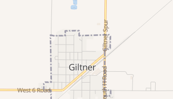 Giltner, Nebraska map