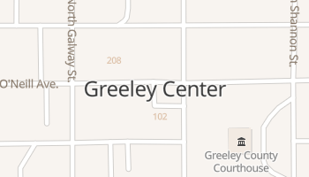 Greeley, Nebraska map