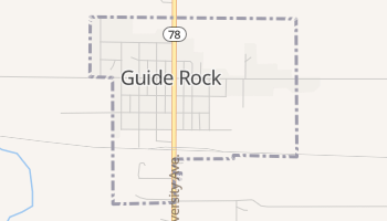 Guide Rock, Nebraska map