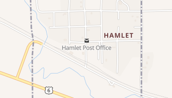 Hamlet, Nebraska map