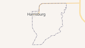 Harrisburg, Nebraska map