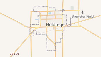 Holdrege, Nebraska map