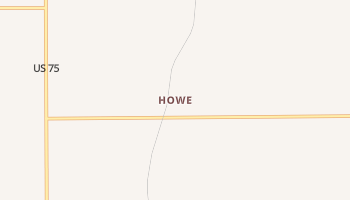 Howe, Nebraska map