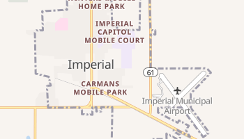 Imperial, Nebraska map
