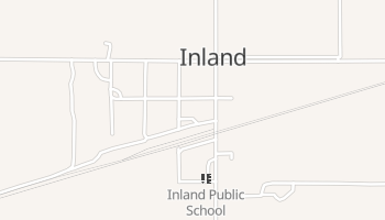 Inland, Nebraska map