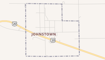 Johnstown, Nebraska map