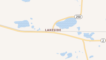 Lakeside, Nebraska map