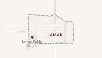 Lamar, Nebraska map