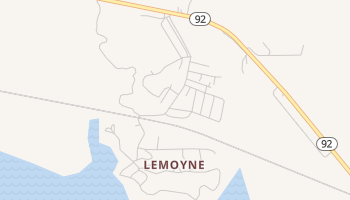 Lemoyne, Nebraska map
