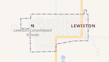 Lewiston, Nebraska map