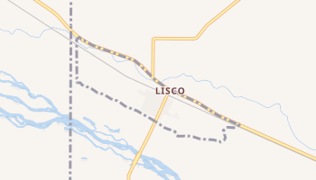 Lisco, Nebraska map